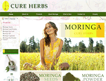 Tablet Screenshot of moringaherbs.com